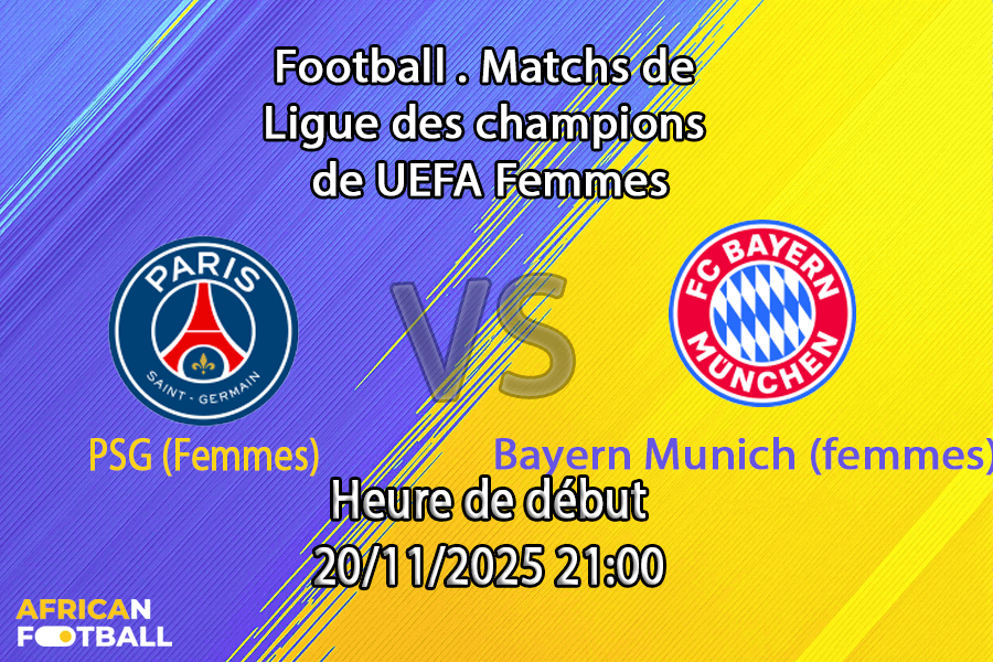 Pronostic PSG (Femmes) - Bayern Munich (Femmes)