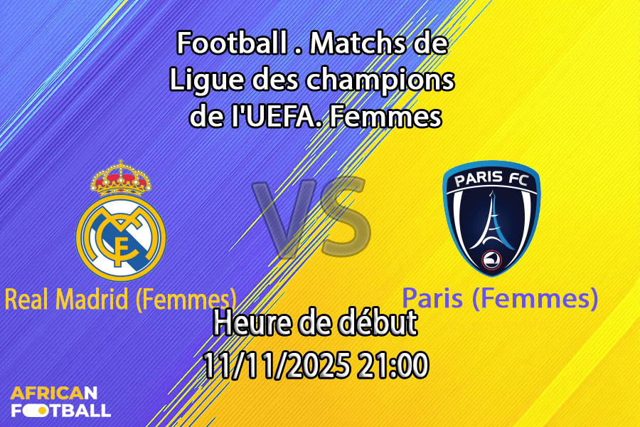 Pronostic Real Madrid (femmes) - Paris (femmes)