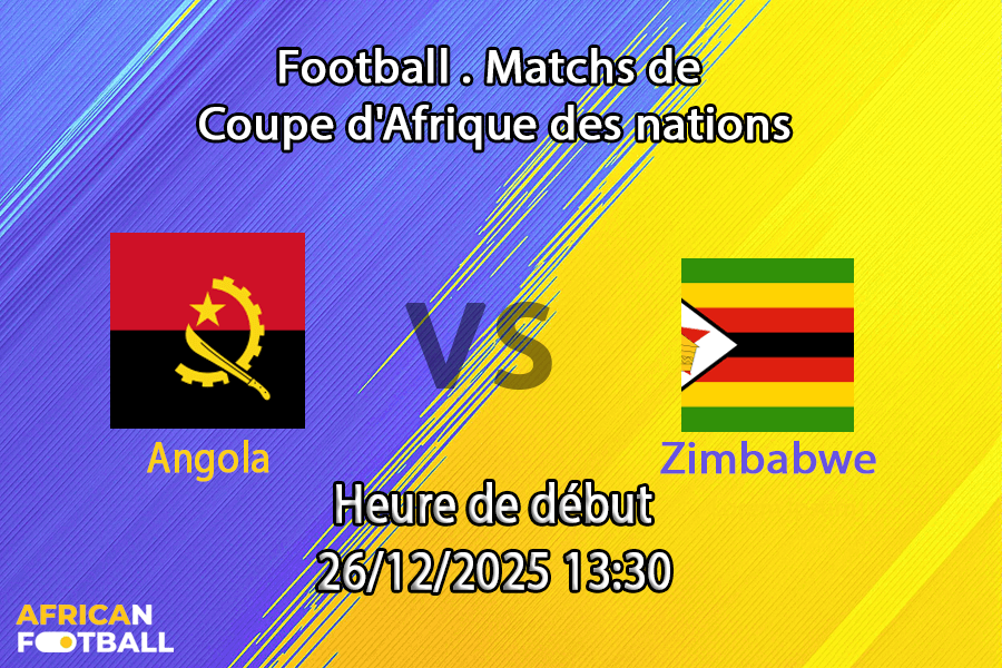 pronostic Angola — Zimbabwe