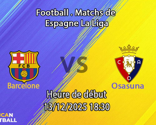 Pronostic Barcelone — Osasuna