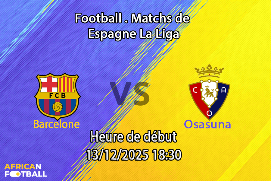 Pronostic Barcelone — Osasuna