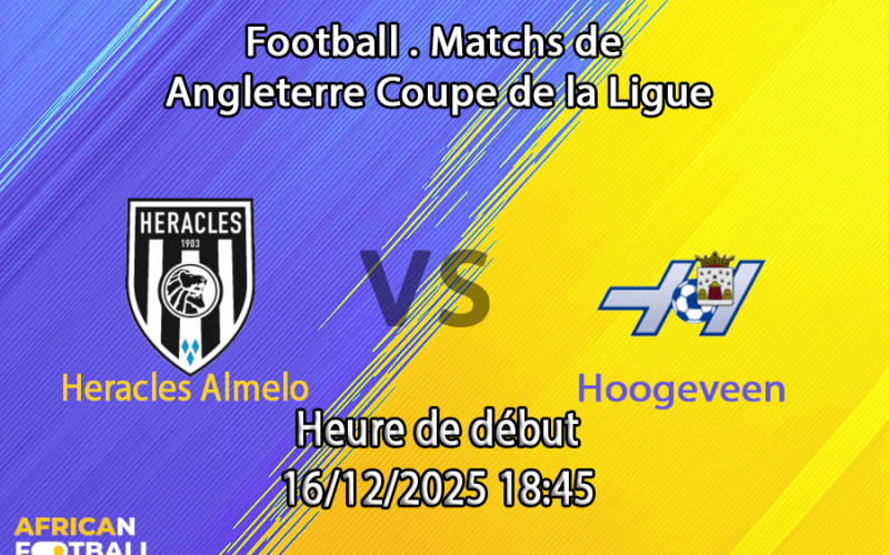 pronostic Héraclès Almelo — Hoogeveen