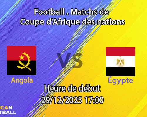 Pronostic Angola — Égypte