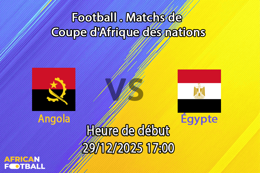 Pronostic Angola — Égypte
