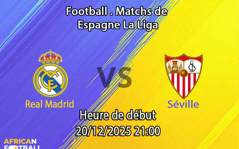 pronostic Real Madrid — Sevilla