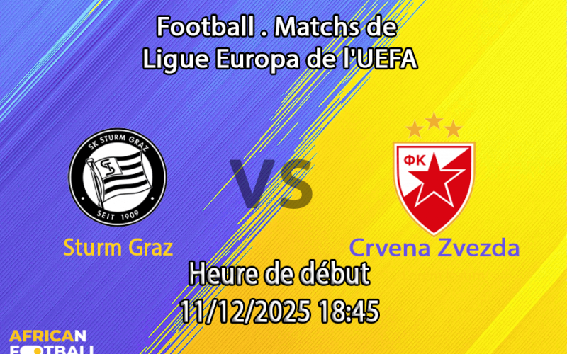 Pronostic Sturm Graz — Crvena Zvezda