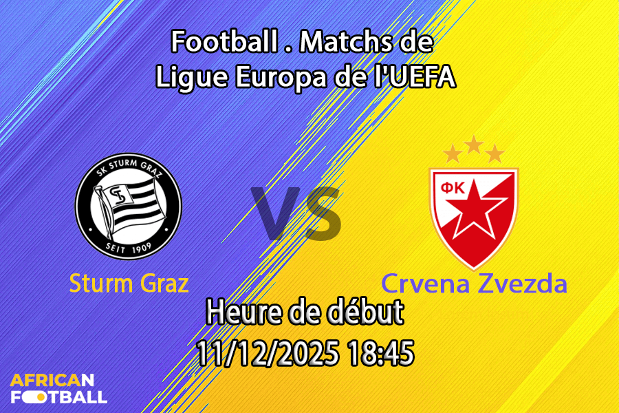 Pronostic Sturm Graz — Crvena Zvezda