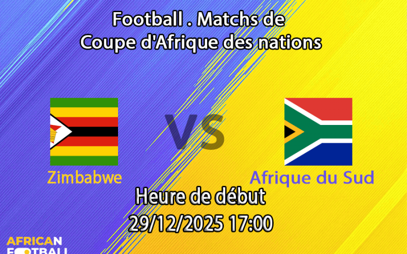 Pronostic Zimbabwe — Afrique du Sud