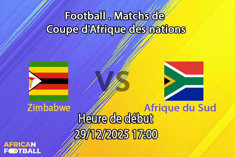Pronostic Zimbabwe — Afrique du Sud