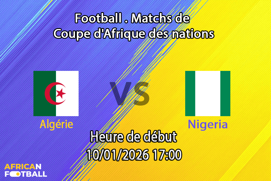 pronostic Algérie — Nigeria