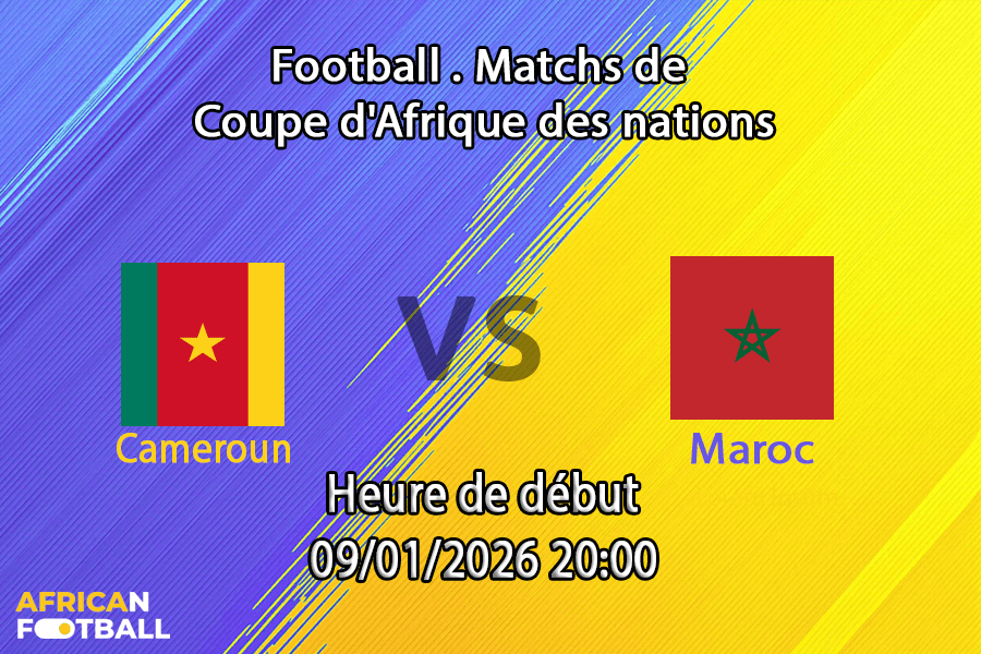 pronostic Cameroun — Maroc