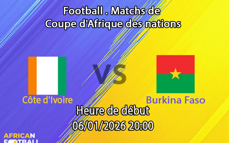 pronostic Côte d’Ivoire — Burkina Faso