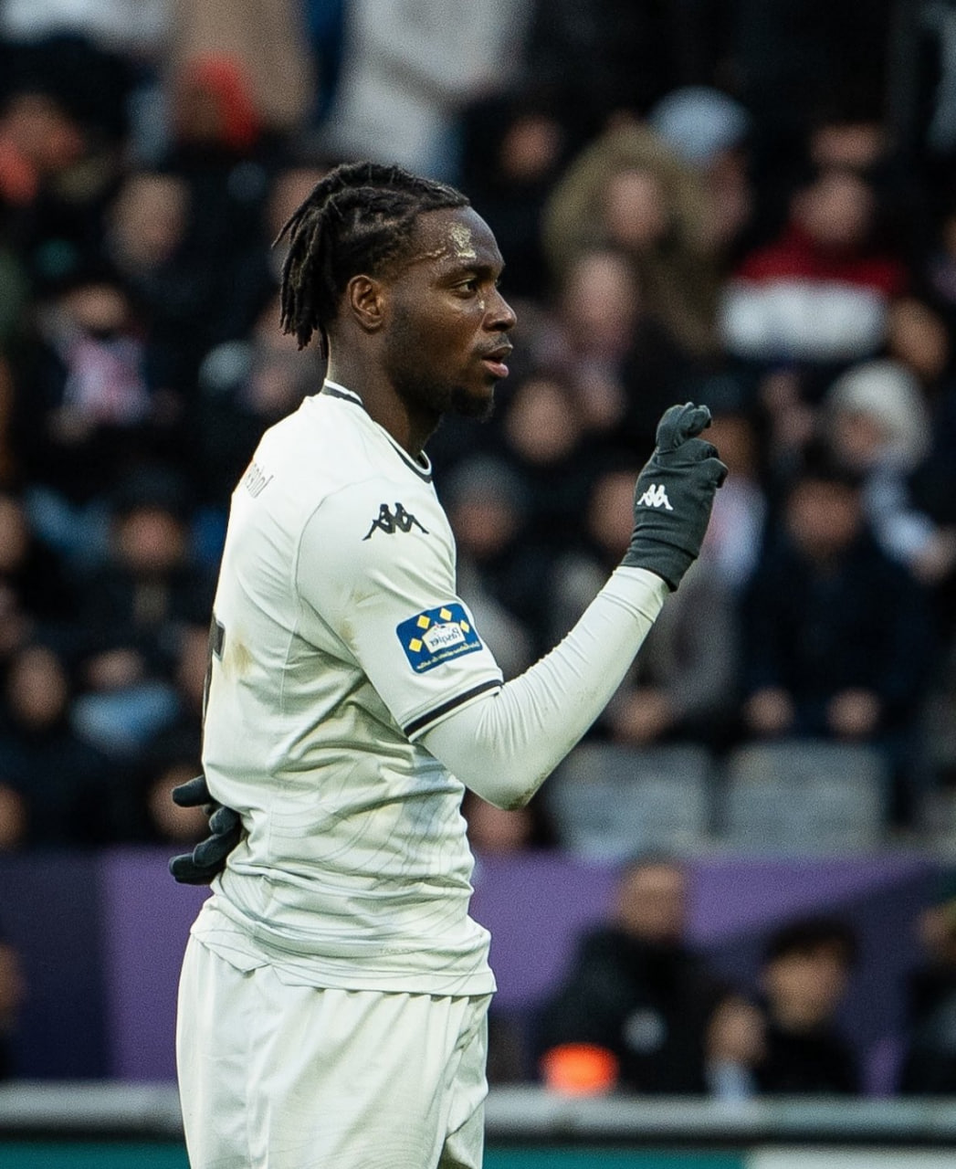 George Ilenikhena avec l’AS Monaco, ciblé par l’Eintracht Francfort