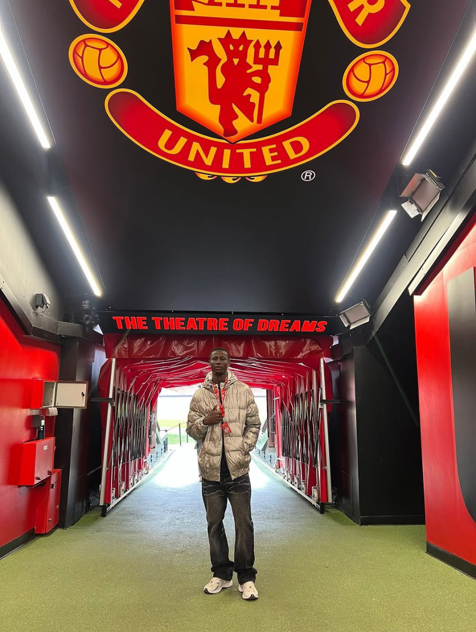 Mouhamed Dabo avec la sélection U17 du Sénégal