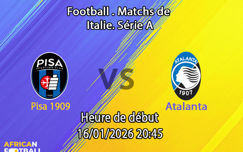 pronostic Pisa — Atalanta