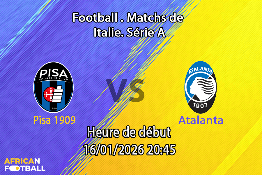 pronostic Pisa — Atalanta