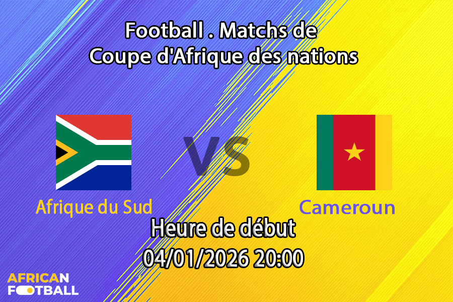 Pronostic Afrique du Sud – Cameroun