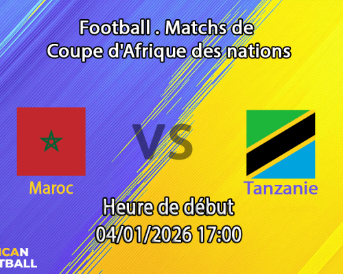 Pronostic Maroc – Tanzanie