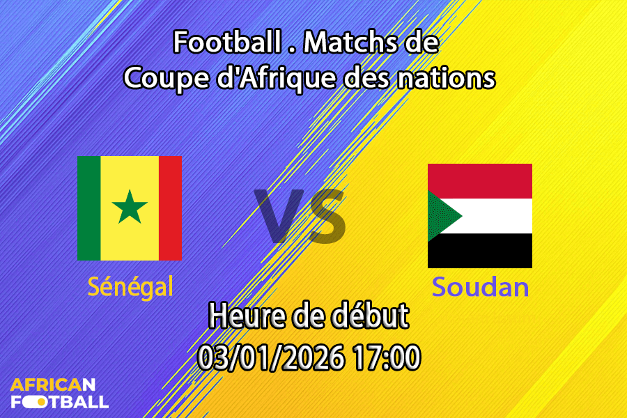 pronostic Sénégal — Soudan