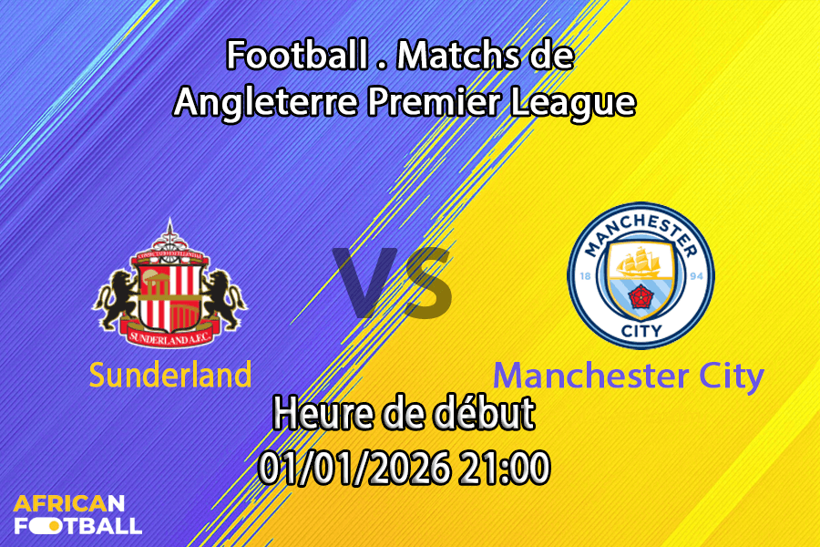 pronostic Sunderland — Manchester City