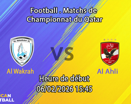 Pronostic Al Wakrah - Al Ahli