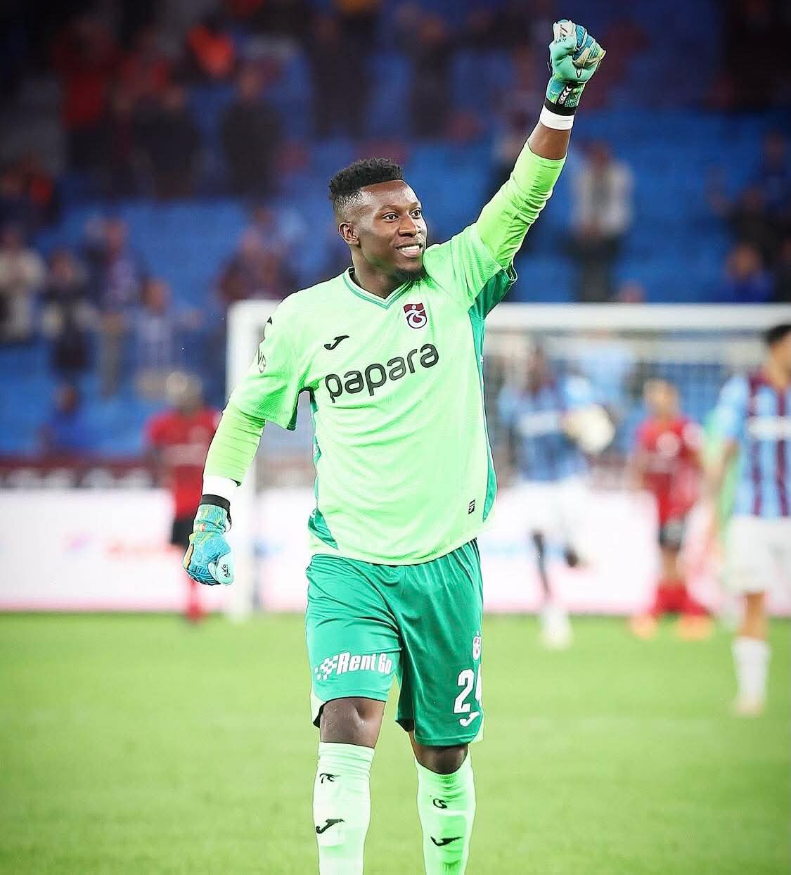 André Onana gardien Trabzonspor prêt Manchester United Cameroun