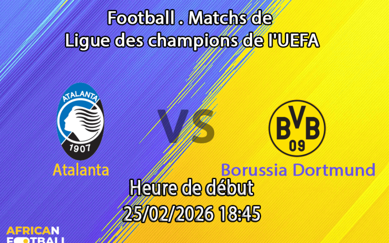 Pronostic Atalanta – Borussia Dortmund