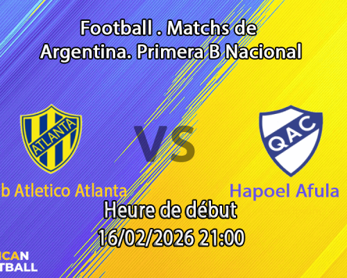 Pronostic Atlanta - Quilmes