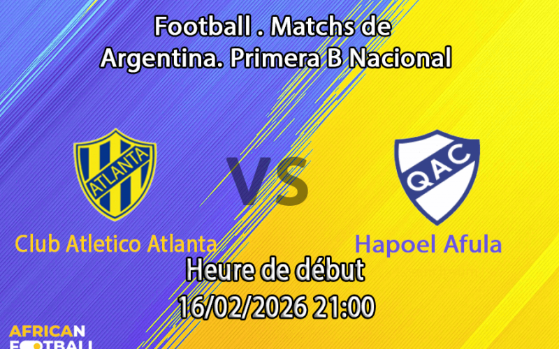 Pronostic Atlanta - Quilmes