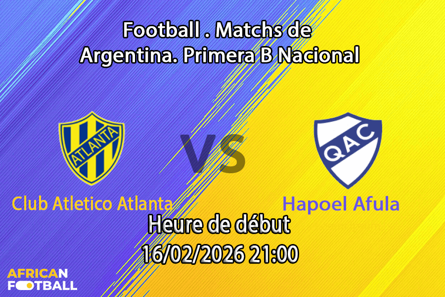 Pronostic Atlanta - Quilmes