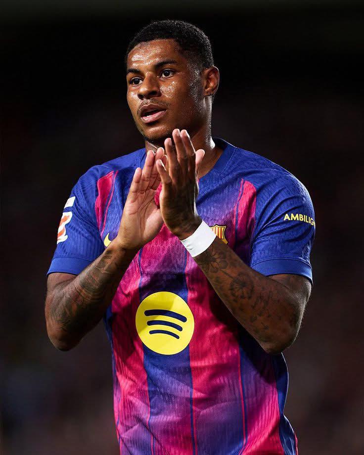 Marcus Rashford attaquant Angleterre Manchester United FC Barcelone prêt 2026