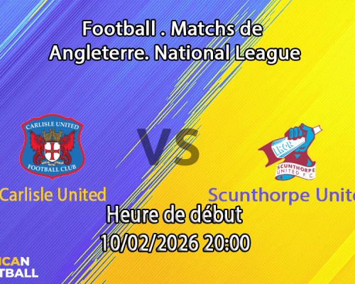 Pronostic Carlisle United - Scunthorpe United