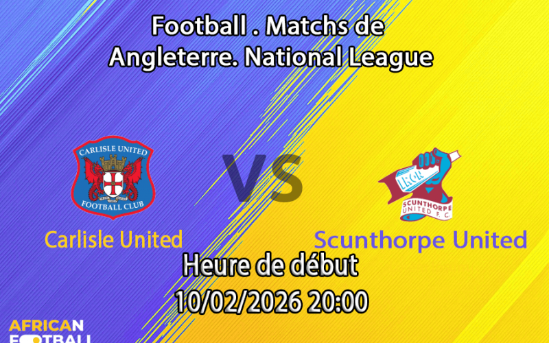 Pronostic Carlisle United - Scunthorpe United
