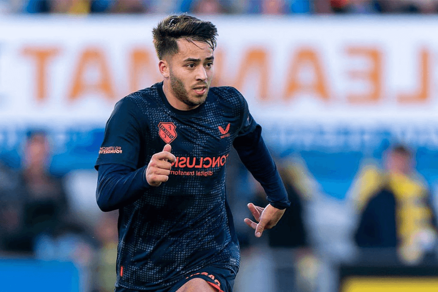 Souffian El Karouani latéral gauche FC Utrecht Eredivisie Maroc