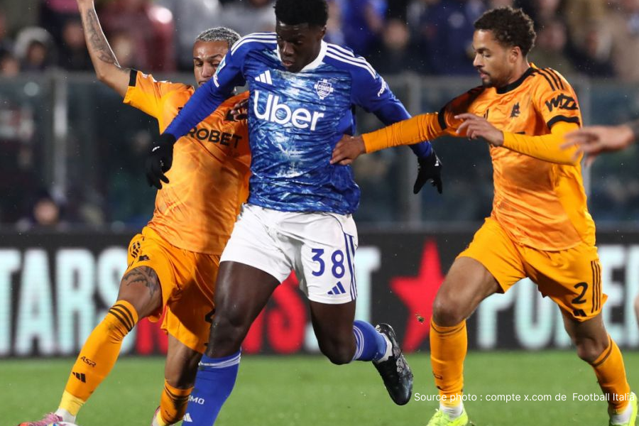 Assane Diao ailier sénégalais Como Serie A Italie