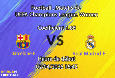 Pronostic Barcelone F – Real Madrid F