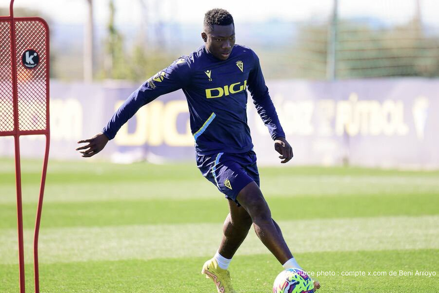 Youba Diarra milieu de terrain TSV Hartberg Bundesliga autrichienne