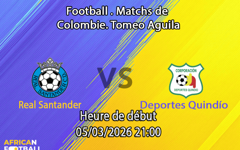 Pronostic Real Santander – Deportes Quindío