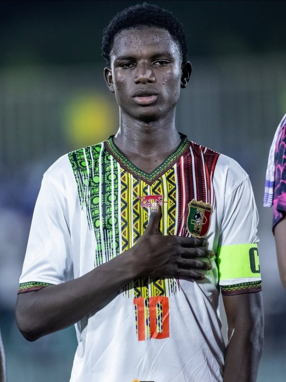Ismaël Kamissoko milieu offensif Mali U17 Étoiles du Mandé jeune talent