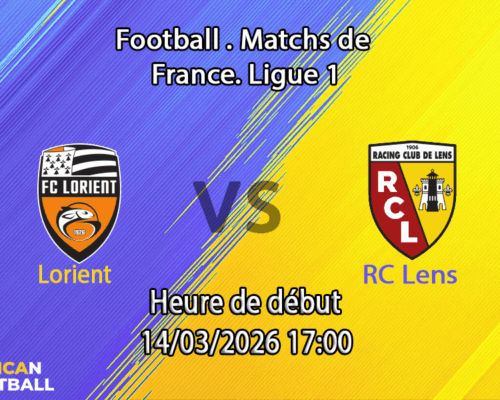 Pronostic Lorient – RC Lens