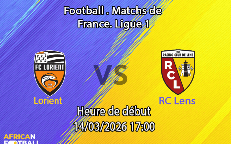Pronostic Lorient – RC Lens