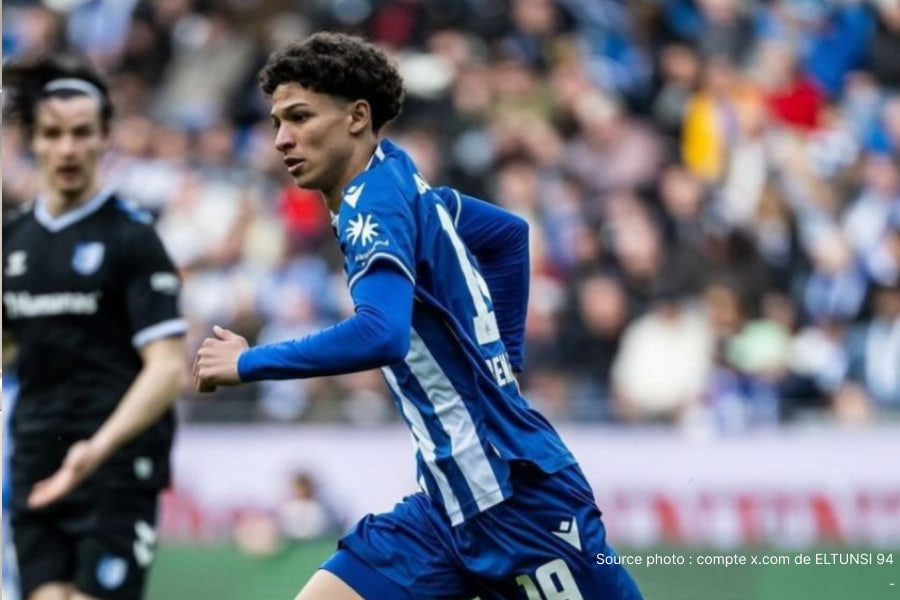Louey Ben Farhat milieu offensif Karlsruher SC 2. Bundesliga