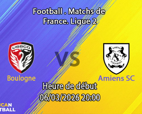 Pronostic Boulogne – Amiens