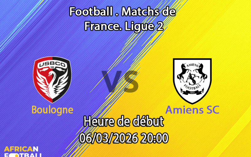 Pronostic Boulogne – Amiens