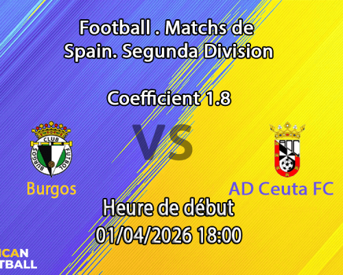 Pronostic Burgos – AD Ceuta FC
