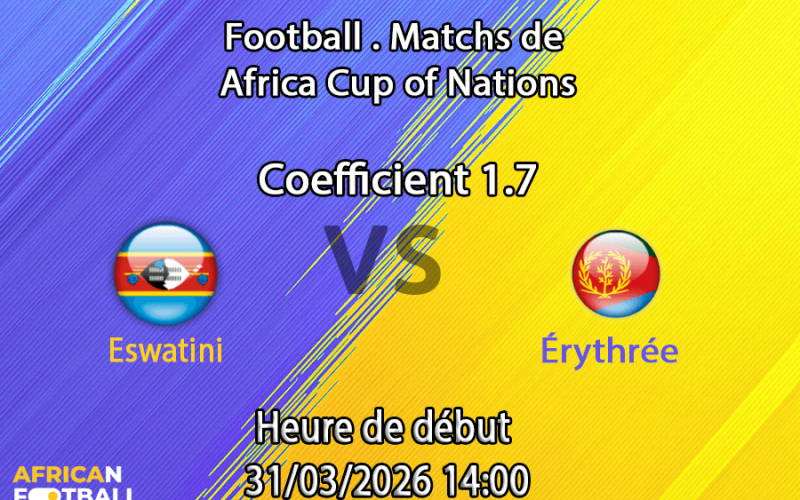Pronostic Eswatini – Érythrée