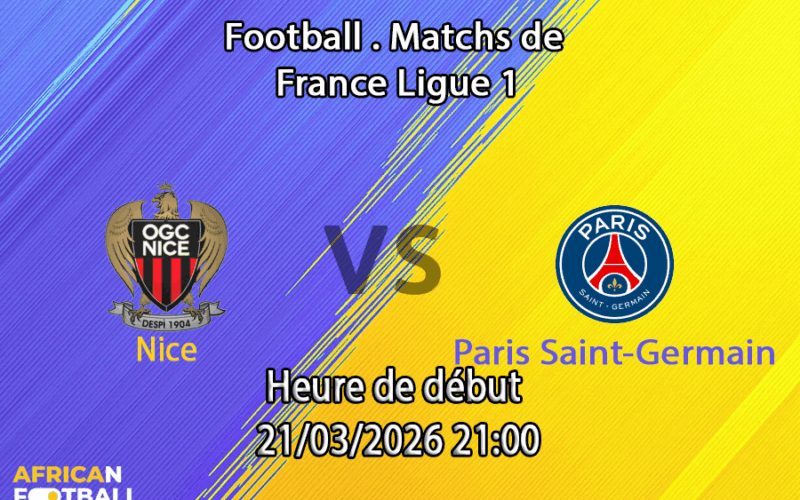 Pronostic Nice – PSG