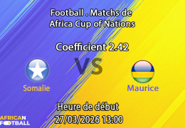Pronostic Somalie – Maurice