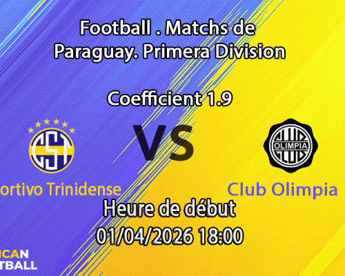 Pronostic Sportivo Trinidense – Club Olimpia