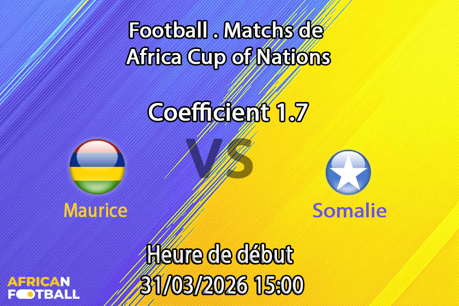 Pronostic Maurice – Somalie